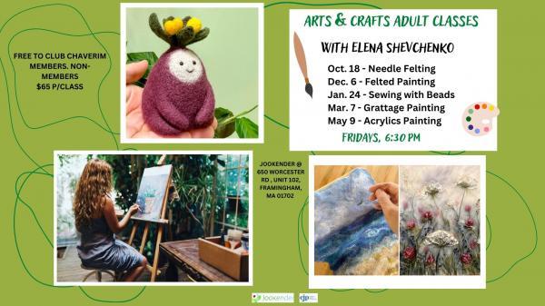 Arts&Crafts Adult Classes