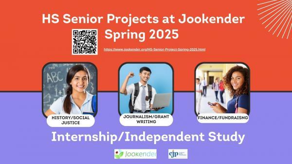 HS Senior Projects at Jookender - Spring 2025