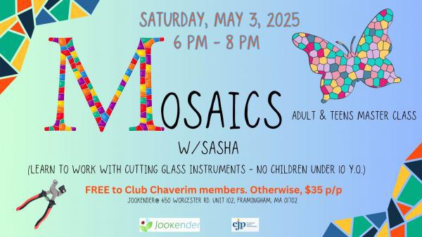 Mosaics Adult & Teens Master Class