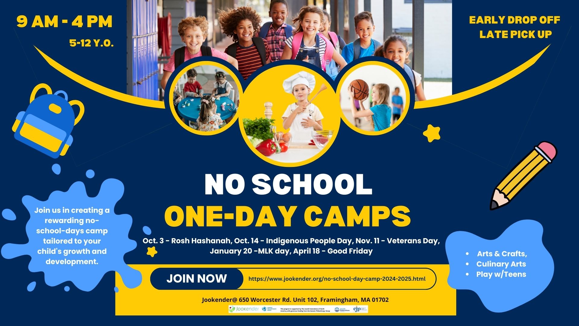 No School One-day Camp