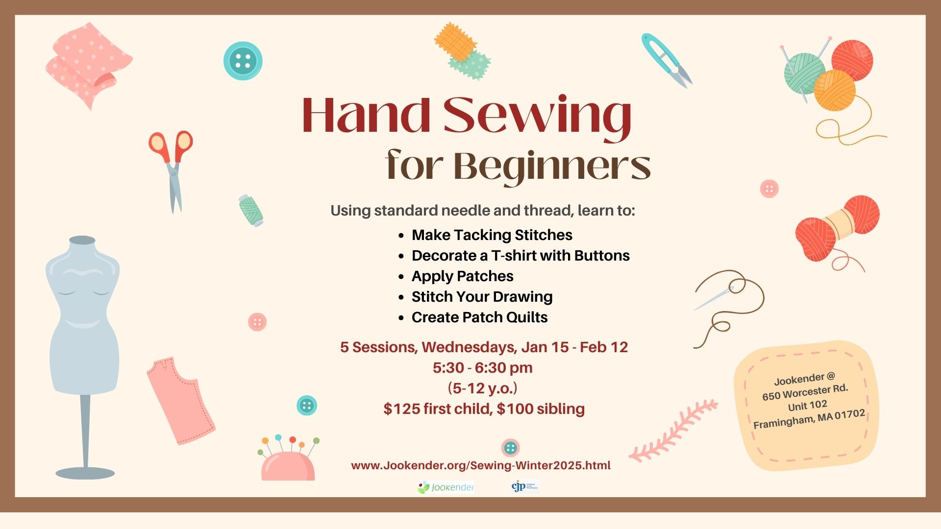 Hand Sewing for Beginners