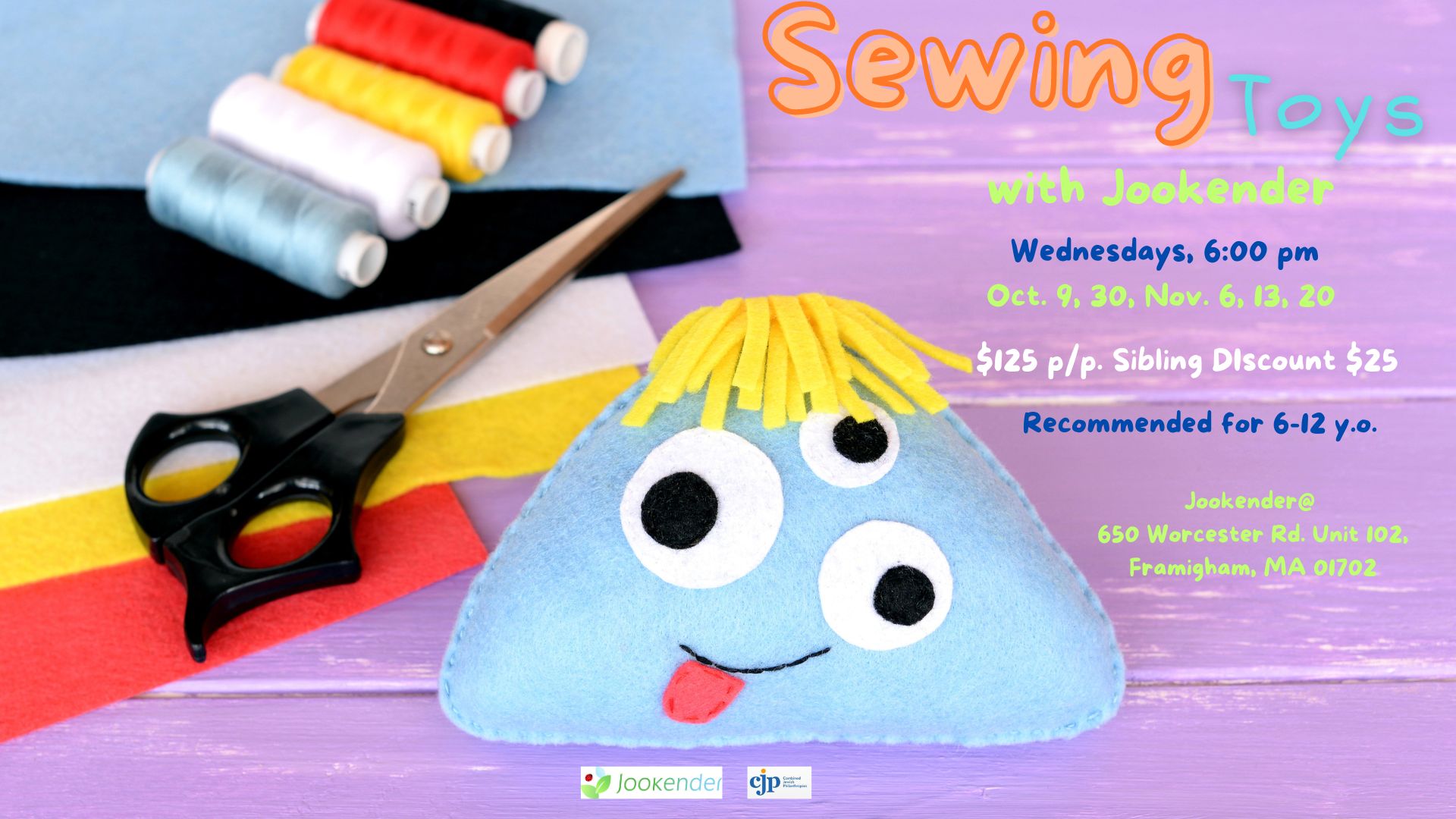 Sewing Toys with Jookender