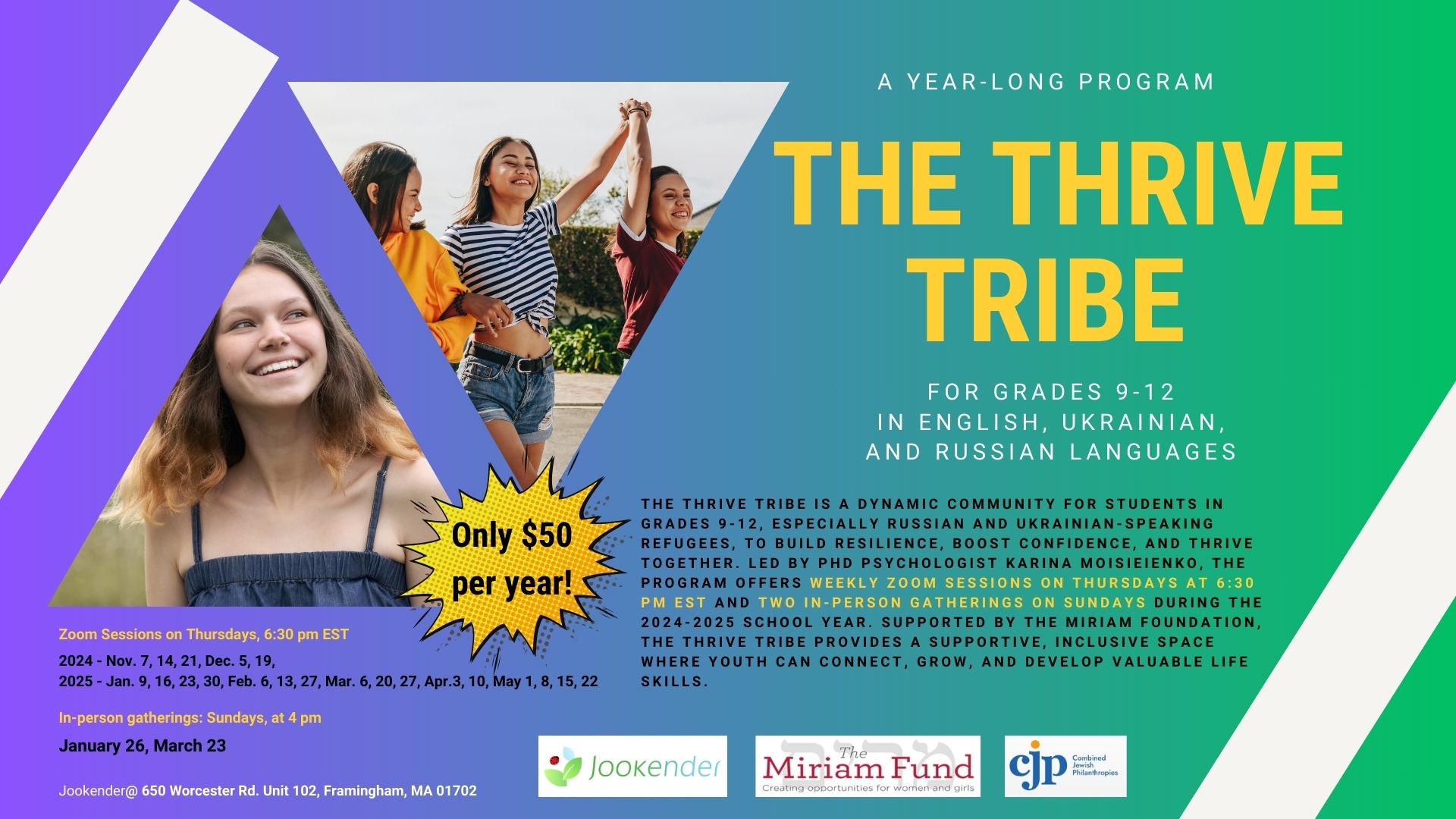 The Thrive Tribe: Empowering Youth to Thrive Together